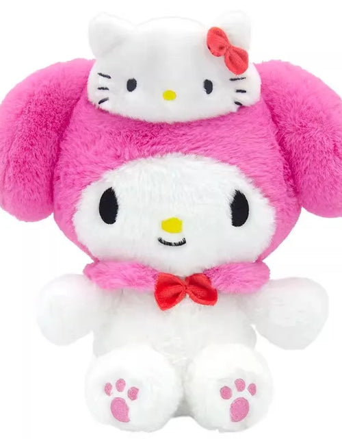 Load image into Gallery viewer, Sanrio Hello Kitty Anime Kuromi Melody Cartoon Cute Plush Stuffed Toys Soft Pillow Plushies Keyring Doll Birthday Gifts for Girl
