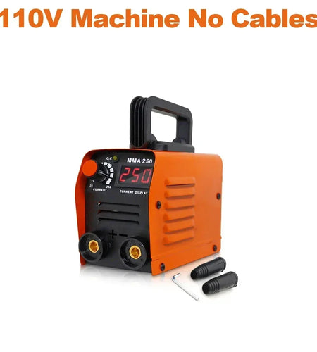 Portable ZX7 250A MMA Arc Welder Inverter Welding Machine 110V 220V Mini Iron Electric Welding Equipment Car Repairing Tools