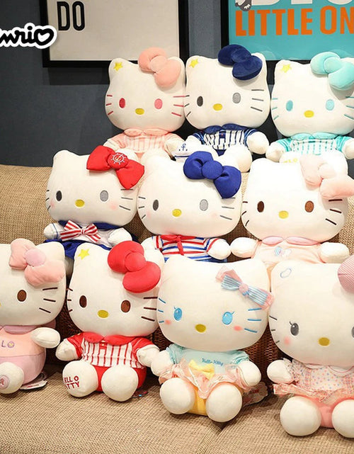 Load image into Gallery viewer, Sanrio Hello Kitty Anime Kuromi Melody Cartoon Cute Plush Stuffed Toys Soft Pillow Plushies Keyring Doll Birthday Gifts for Girl
