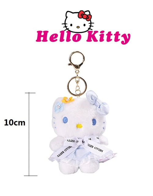 Load image into Gallery viewer, Sanrio Hello Kitty Anime Kuromi Melody Cartoon Cute Plush Stuffed Toys Soft Pillow Plushies Keyring Doll Birthday Gifts for Girl
