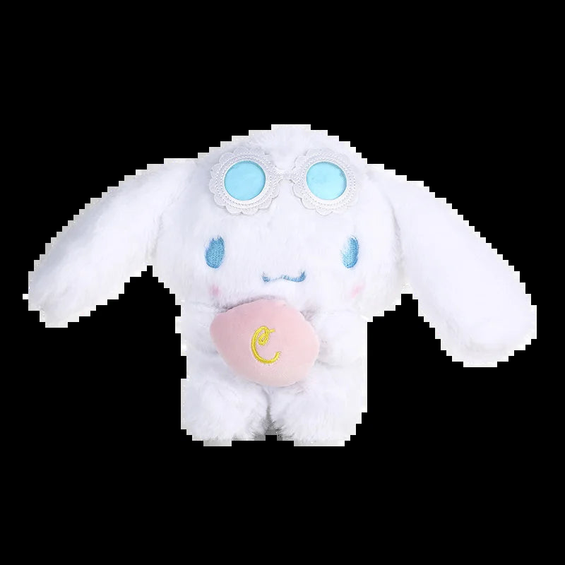 Sanrio Hello Kitty Anime Kuromi Melody Cartoon Cute Plush Stuffed Toys Soft Pillow Plushies Keyring Doll Birthday Gifts for Girl