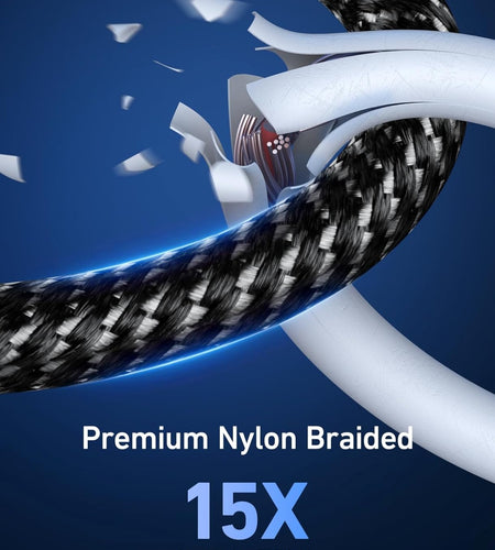 10 Ft Iphone Charger Cord Long,3Pack Certified Lightning Cable 10 Feet,Braided USB Charging Cord Compatible with for Iphone 11 / Pro Max/X/Xs Max/Xr /8 Plus/ 7 Plus/ 6S plus / 6 Plus/Ipad Mini/Air