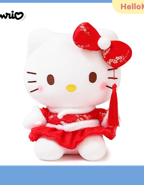 Load image into Gallery viewer, Sanrio Hello Kitty Anime Kuromi Melody Cartoon Cute Plush Stuffed Toys Soft Pillow Plushies Keyring Doll Birthday Gifts for Girl
