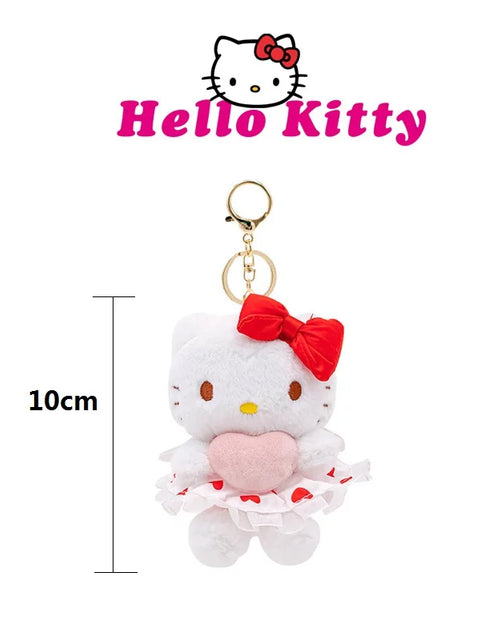 Load image into Gallery viewer, Sanrio Hello Kitty Anime Kuromi Melody Cartoon Cute Plush Stuffed Toys Soft Pillow Plushies Keyring Doll Birthday Gifts for Girl
