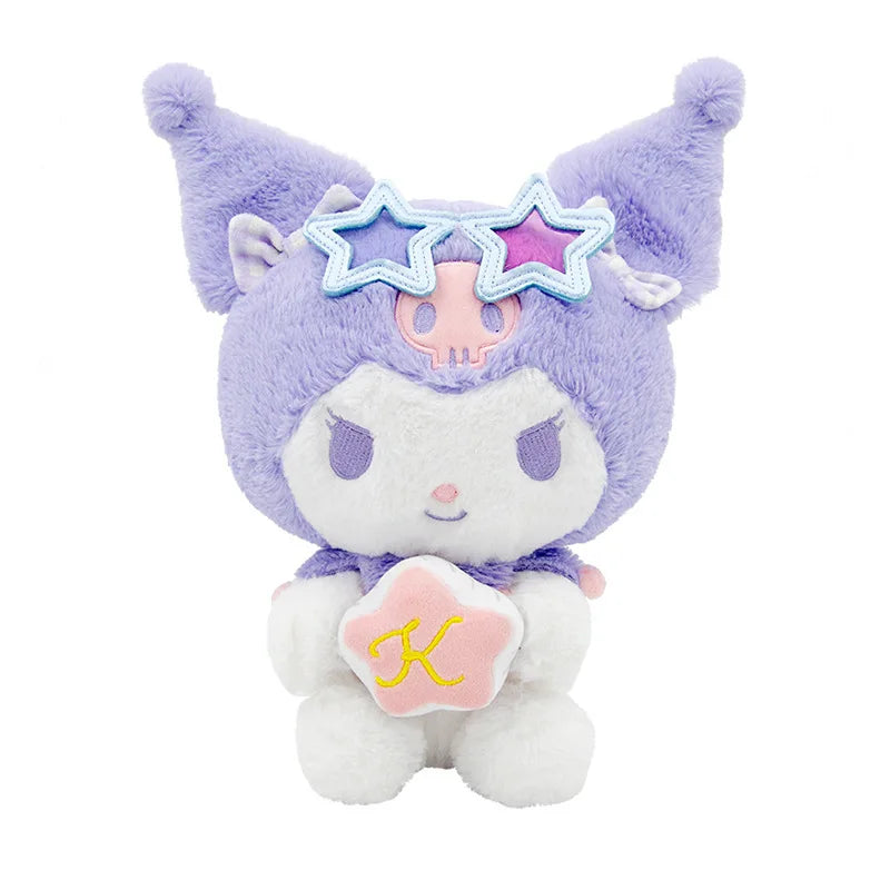 Sanrio Hello Kitty Anime Kuromi Melody Cartoon Cute Plush Stuffed Toys Soft Pillow Plushies Keyring Doll Birthday Gifts for Girl