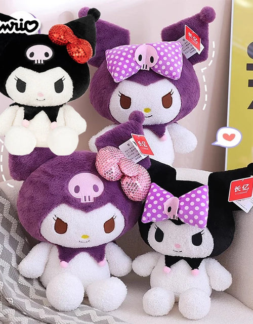 Load image into Gallery viewer, Sanrio Hello Kitty Anime Kuromi Melody Cartoon Cute Plush Stuffed Toys Soft Pillow Plushies Keyring Doll Birthday Gifts for Girl
