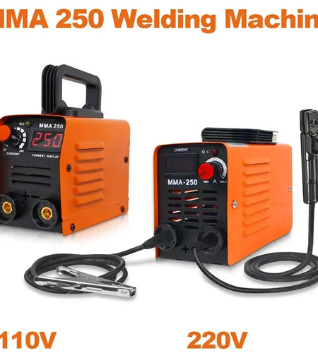 Portable ZX7 250A MMA Arc Welder Inverter Welding Machine 110V 220V Mini Iron Electric Welding Equipment Car Repairing Tools