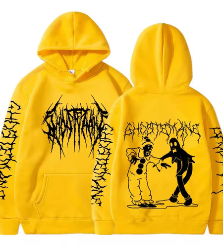 Men Women Fashion Hoodies Kids Hip Hop Hoodies Sweatshirts Men'S Clothing Rapper Sweats Gothic Coats Boy Ghostemane Hoodies