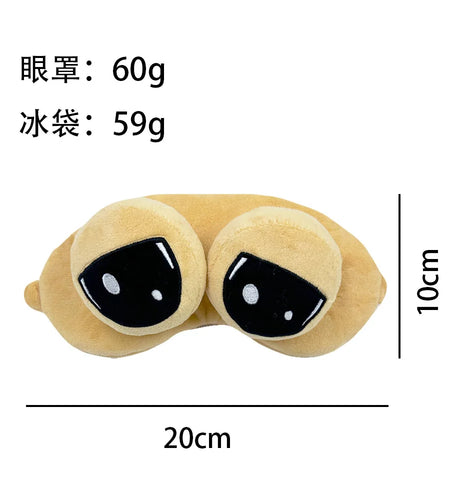 The Maw Pou Cotton Slipper Anime Plush Slippers Kawaii Cartoon Soft Stuffed Fluffy Thick Non-Slip Shoes Alien Pou Doll Home Indo