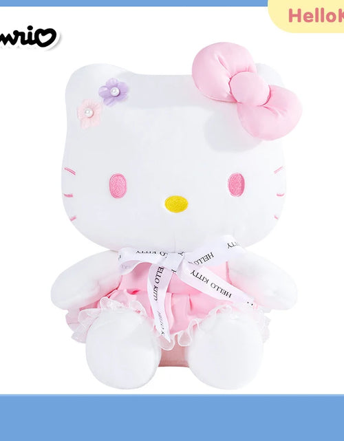 Load image into Gallery viewer, Sanrio Hello Kitty Anime Kuromi Melody Cartoon Cute Plush Stuffed Toys Soft Pillow Plushies Keyring Doll Birthday Gifts for Girl
