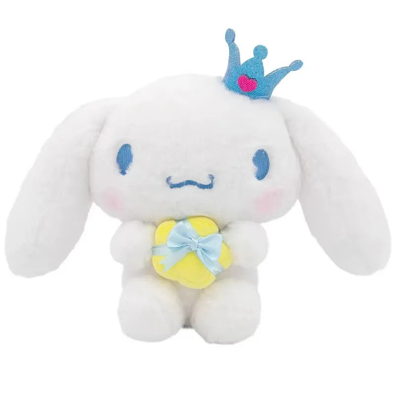 Sanrio Hello Kitty Anime Kuromi Melody Cartoon Cute Plush Stuffed Toys Soft Pillow Plushies Keyring Doll Birthday Gifts for Girl