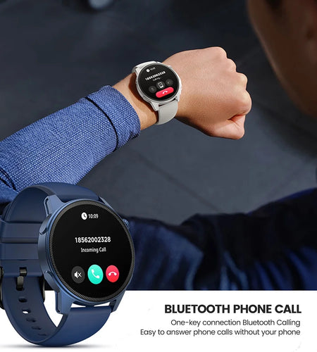 Smart Watch, 1.85 Inch Smart Watch with Answer/Dial ,Smart Watch for Men (Black)