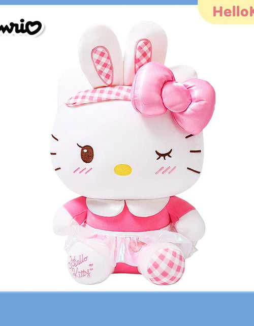 Load image into Gallery viewer, Sanrio Hello Kitty Anime Kuromi Melody Cartoon Cute Plush Stuffed Toys Soft Pillow Plushies Keyring Doll Birthday Gifts for Girl
