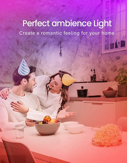Load image into Gallery viewer, 50 FT LED Strip Lights,Bluetooth LED Lights for Bedroom, Color Changing Light Strip with Music Sync, Phone Controller and IR Remote(App+Remote +Mic).
