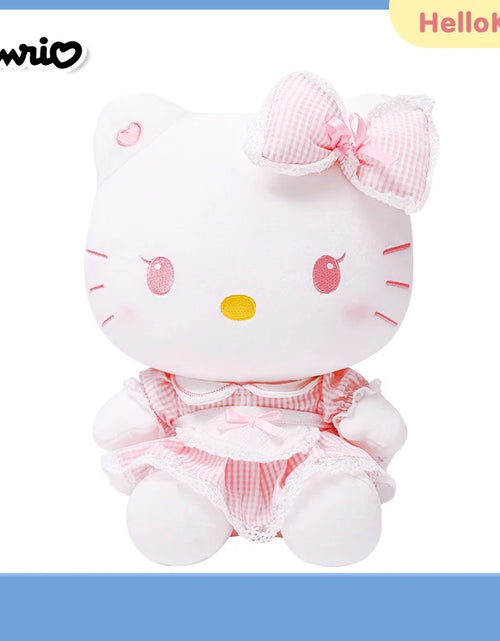 Load image into Gallery viewer, Sanrio Hello Kitty Anime Kuromi Melody Cartoon Cute Plush Stuffed Toys Soft Pillow Plushies Keyring Doll Birthday Gifts for Girl
