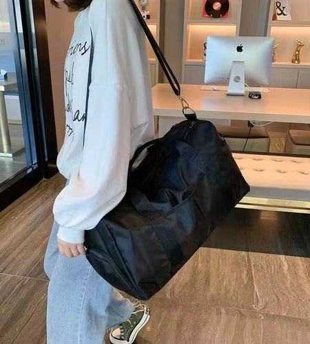 Travel Workout Fitness Sports Gym Bag Luggage with Wet Pocket Shoes Compartment Travel Yoga Sports Gym Duffel Bag for Men Women