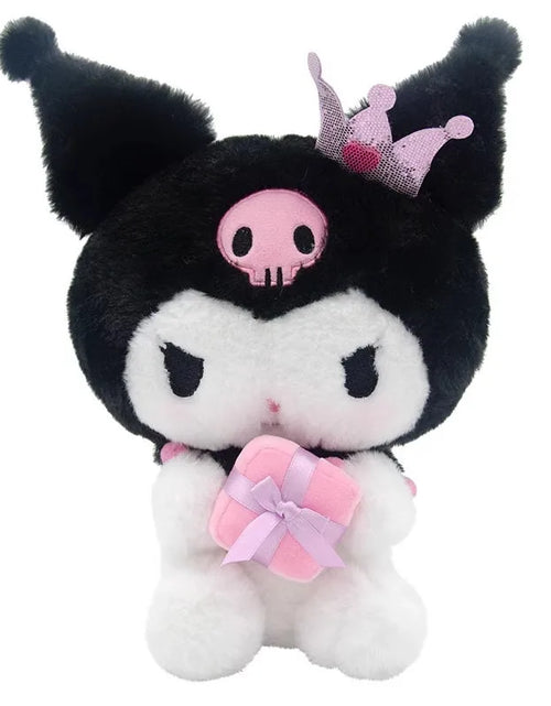 Load image into Gallery viewer, Sanrio Hello Kitty Anime Kuromi Melody Cartoon Cute Plush Stuffed Toys Soft Pillow Plushies Keyring Doll Birthday Gifts for Girl
