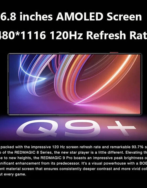 Load image into Gallery viewer, 9 Pro 5G Smartphone 120Hz Gaming Phone Snapdragon 8 Gen 3 6.8&quot;AMOLED Screen 16+512GB 80W Charger US Unlocked Cell Phone Black
