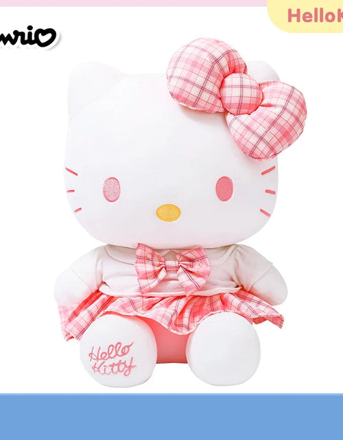Load image into Gallery viewer, Sanrio Hello Kitty Anime Kuromi Melody Cartoon Cute Plush Stuffed Toys Soft Pillow Plushies Keyring Doll Birthday Gifts for Girl
