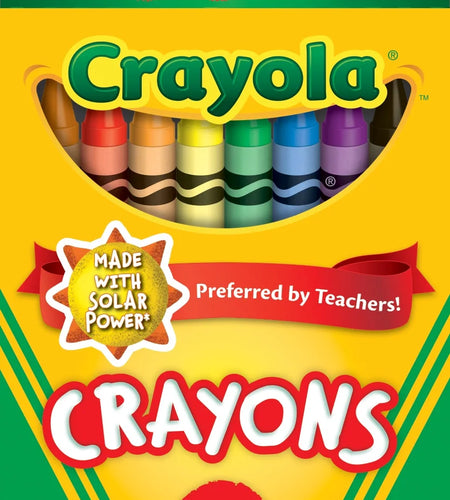 (4 Pack)  Crayons, 24 Count, Back to School Supplies, Classroom Supplies, Assorted Classic Colors, Gifts