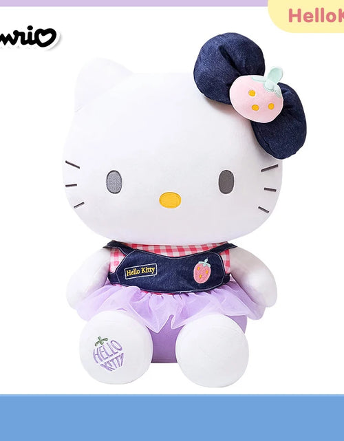 Load image into Gallery viewer, Sanrio Hello Kitty Anime Kuromi Melody Cartoon Cute Plush Stuffed Toys Soft Pillow Plushies Keyring Doll Birthday Gifts for Girl
